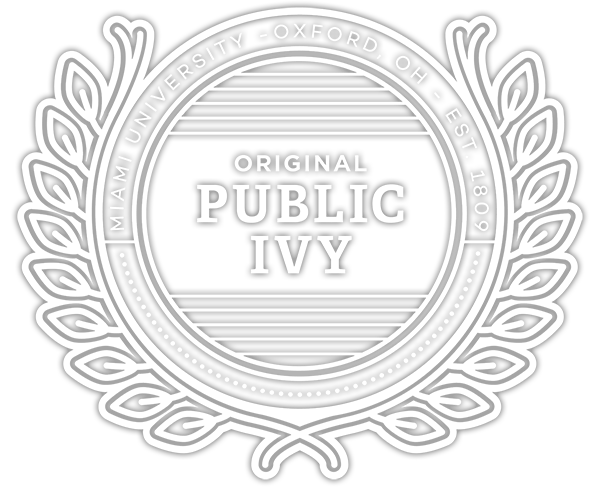 Original Public Ivy - Miami University - Oxford, Ohio - Est. 1809