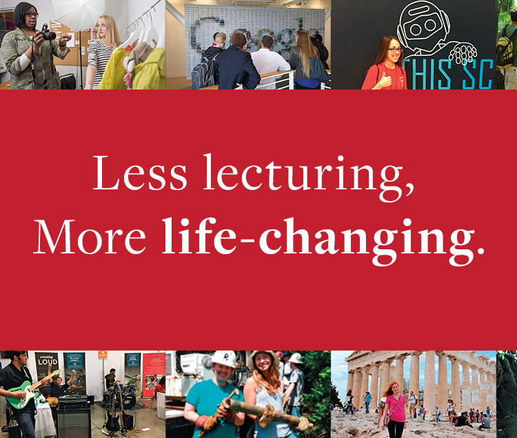 Less Lecturing. More Life-Changing.