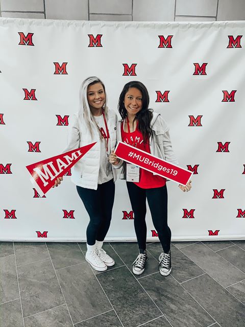 Students pose for a photo