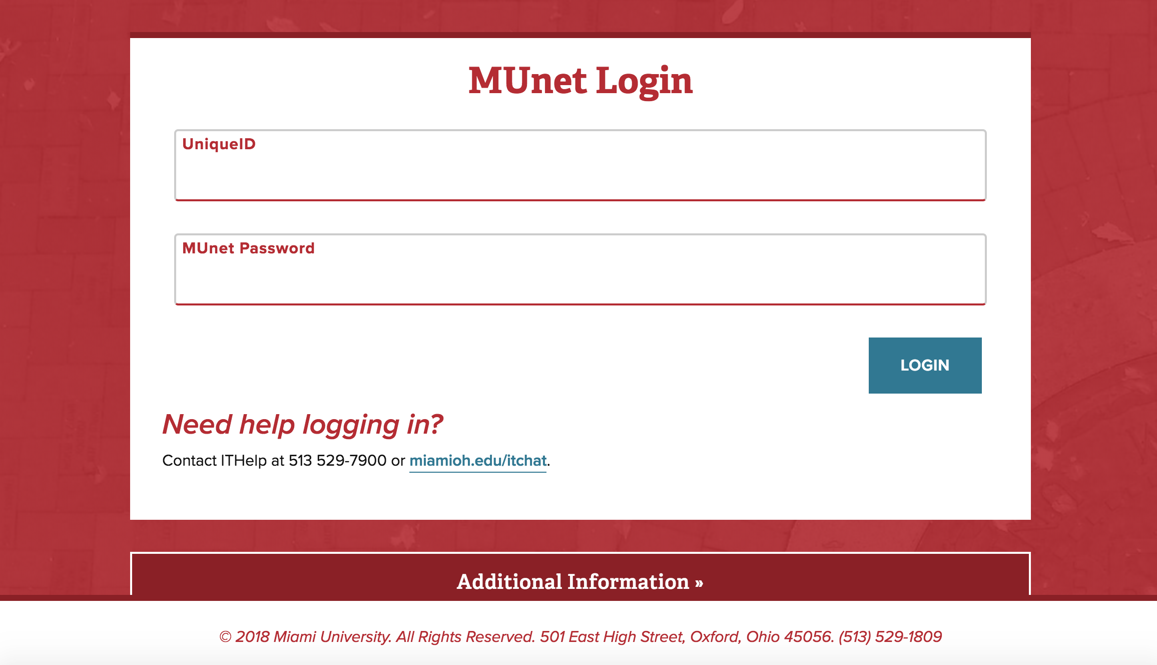 New Look Coming To The Miami Login Screen Miami University New Look Coming To The Miami Login Screen Miami University