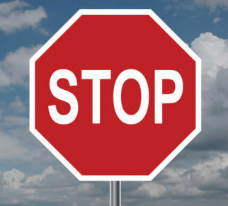 stop sign