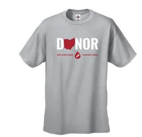 Ohio Blood Donor Awareness Month T-shirt