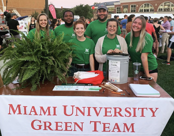 green team at 2019 mega fair