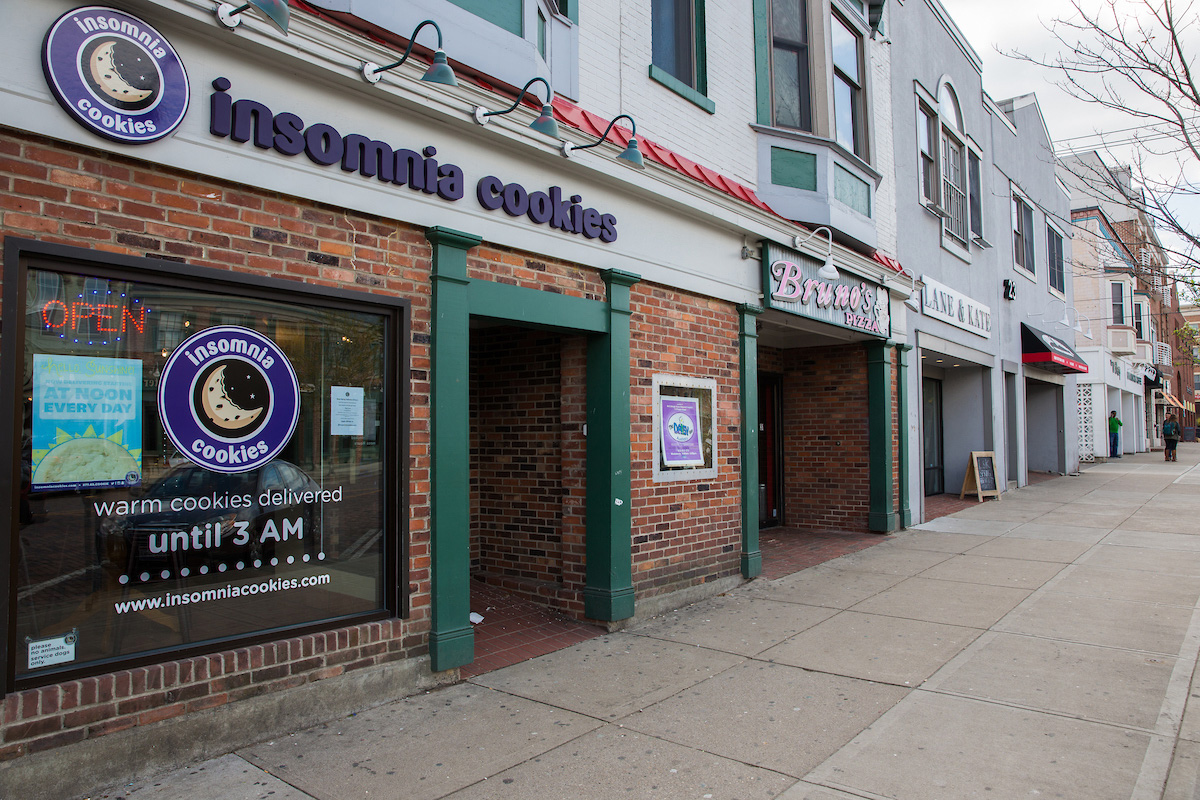 Insomnia Cookies and other stores
