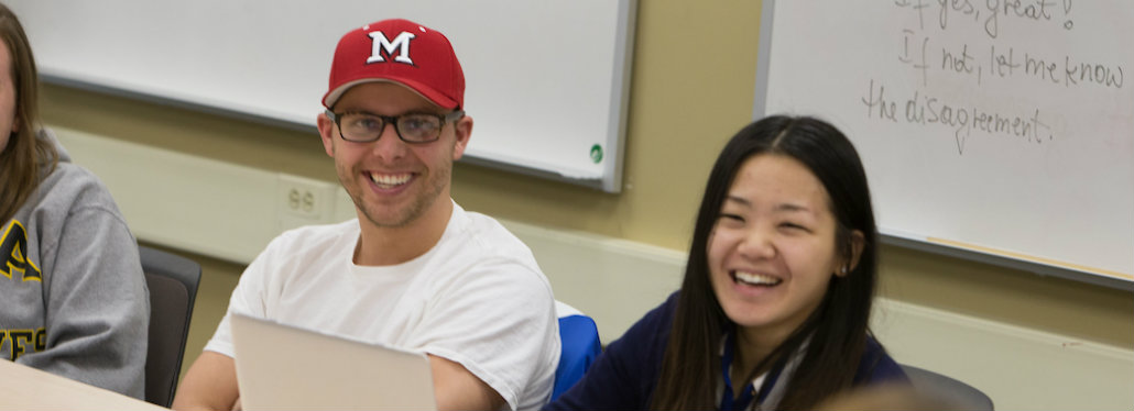 Students in Aimin Wang's statistics class
