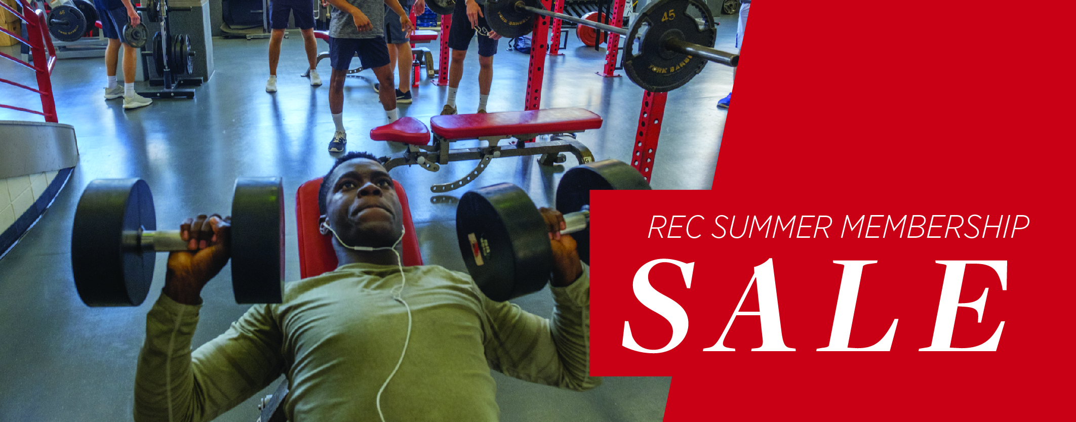  Rec Memberships are on sale for the summer.