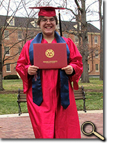 enlarged photo of graduate Marie Freeman