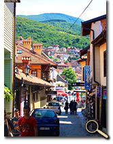 enlarged photo of Kosovo street scene