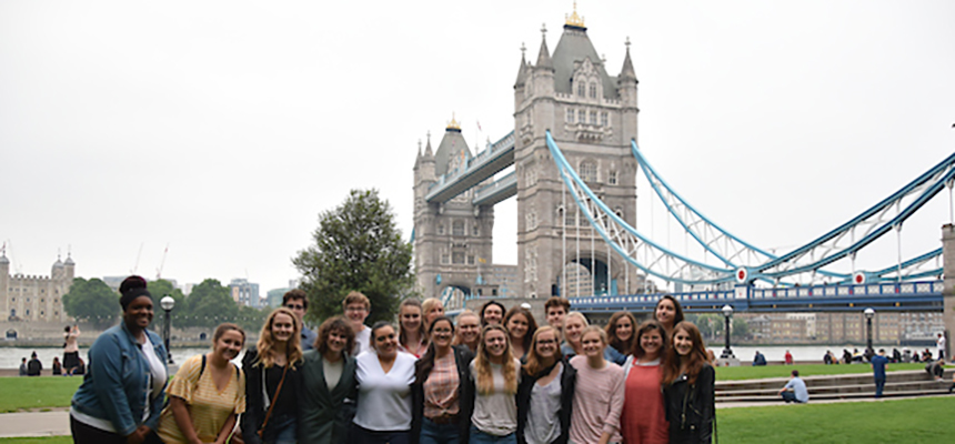  Group photo in London