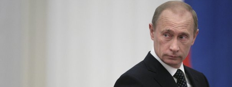 Putin looking serious