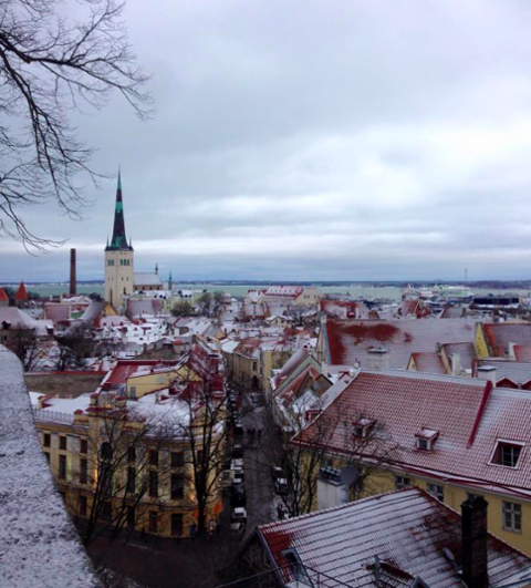  Estonia cityscape