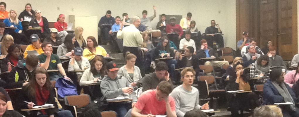 Audience of a Penny Lecture