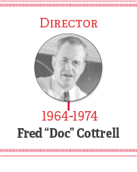 Director 1964-1974 Fred “Doc” Cottrell
