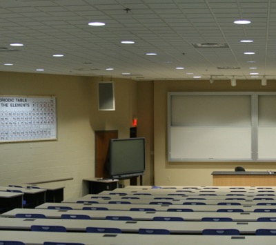  100 Hughes Laboratories Lecture hall