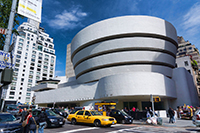 Exterior of Guggenheim Museum, New York