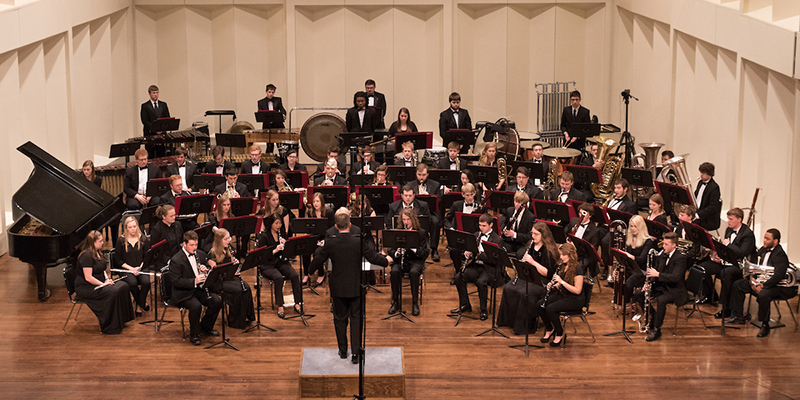Symphony Band performs at Hall Auditorium