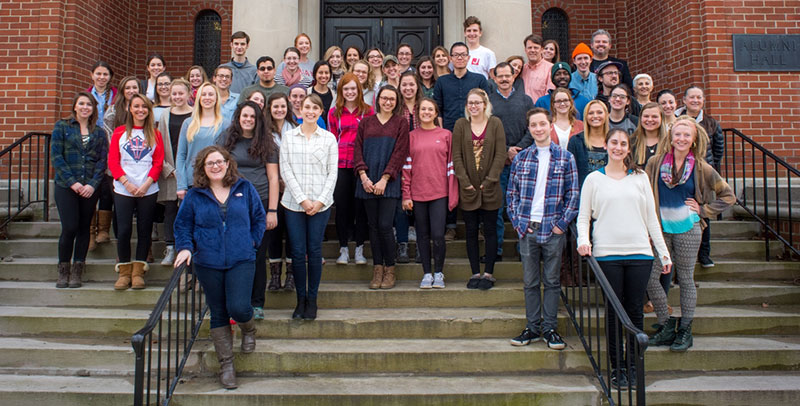 students at food institute