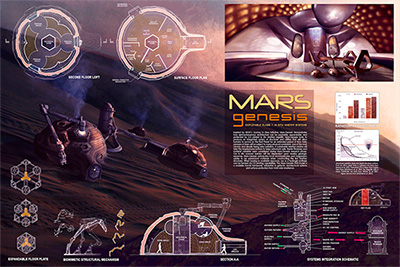 Mars project graphic