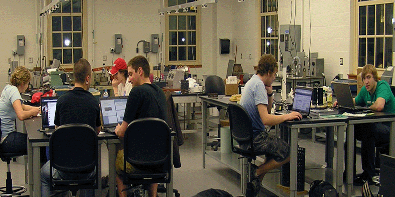 Study group in CPB Lab