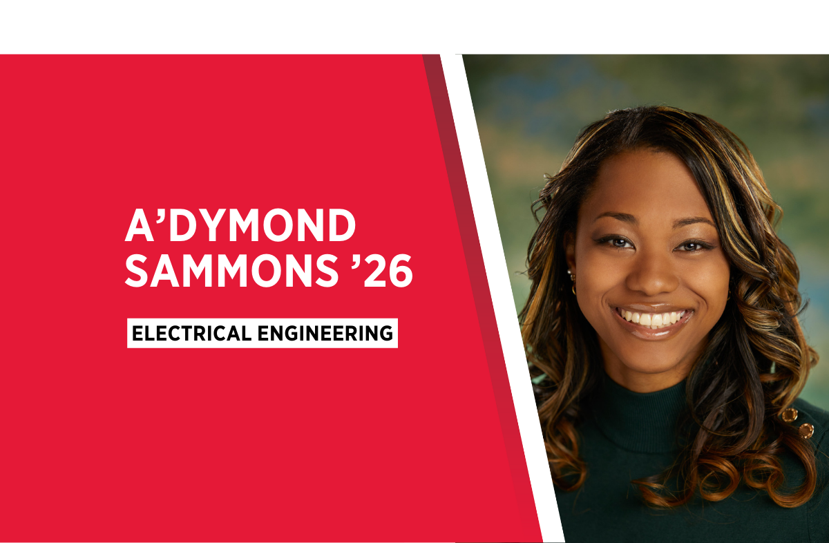 A'Dymond Sammons is a sophomore electrical engineering major at Miami CEC.
