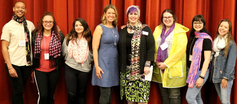 group picture with Dr. Jenn
