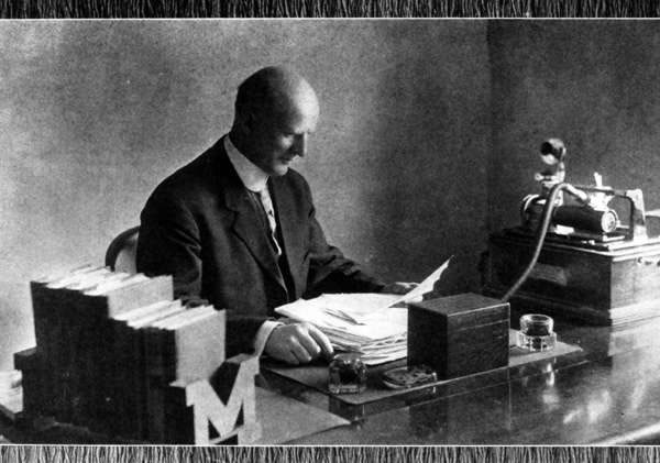The first Dean of Education, H.C. Minnich