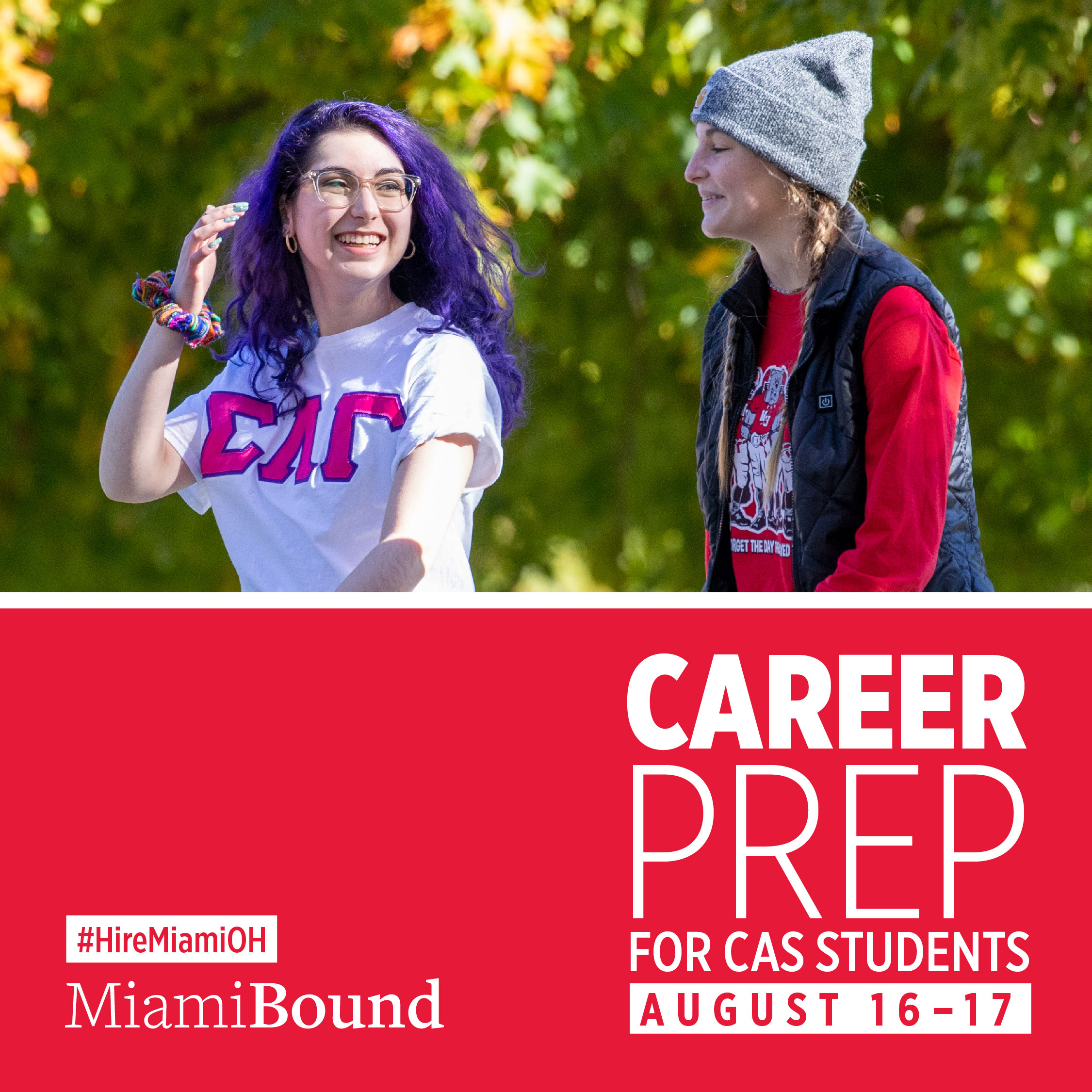 #HireMiamiOH Miami Bound: Career Prep for CAS Students