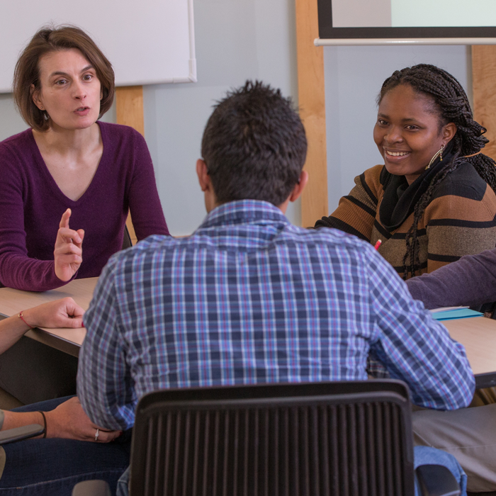 Faculty mentors students