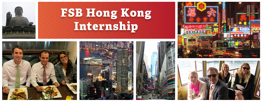 Montage of images from Hong Kong experiences