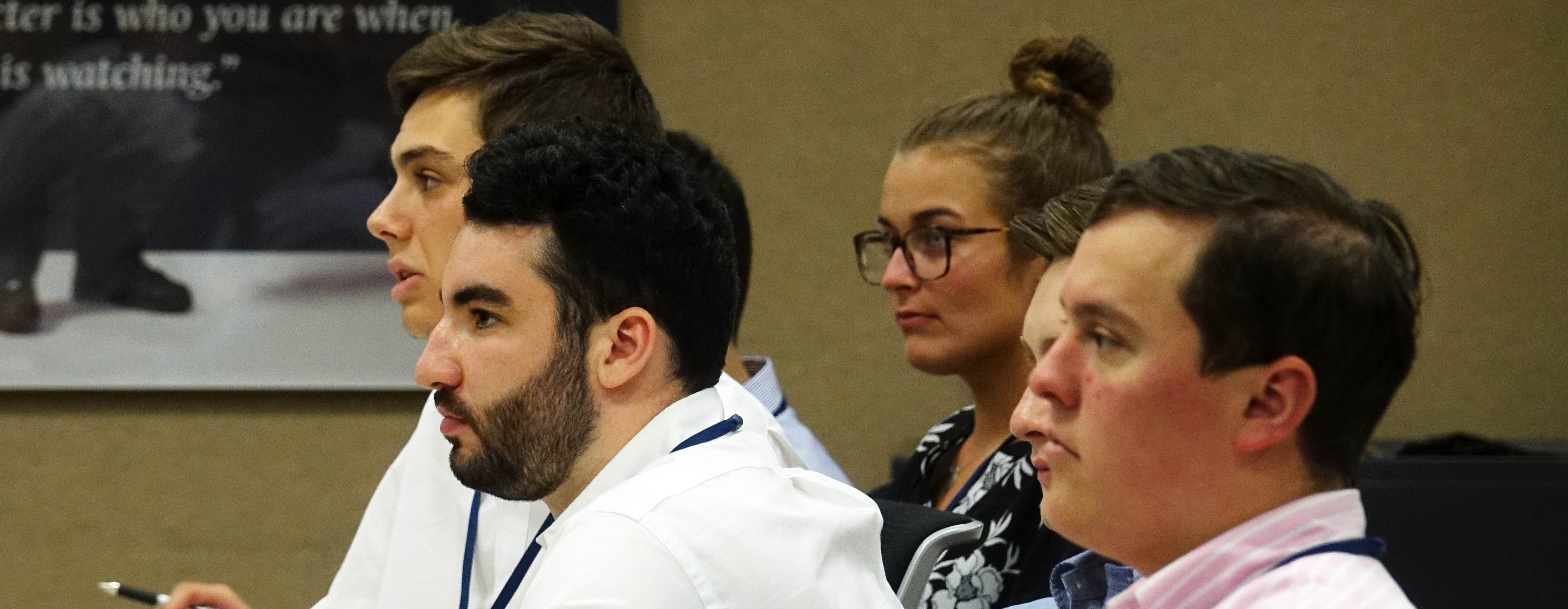 PRIME students listen to Cintas presentation