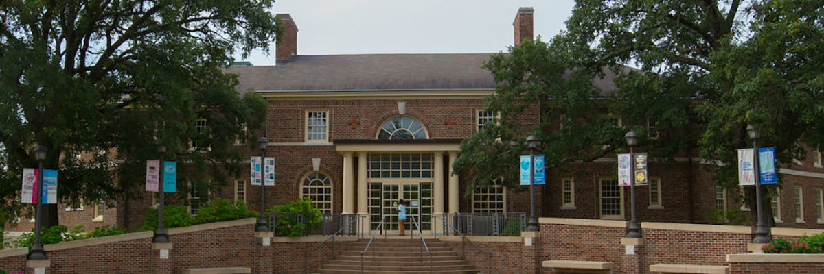 Exterior of MacMillan Hall