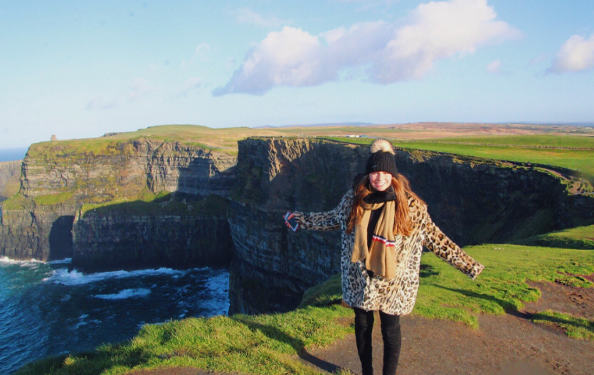 Miami student studying abroad in Ireland
