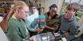 Students in an engineering lab