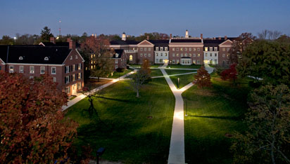Miami Campus in the Fall