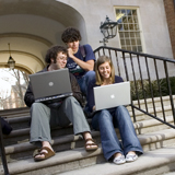 Students at Upham Hall
