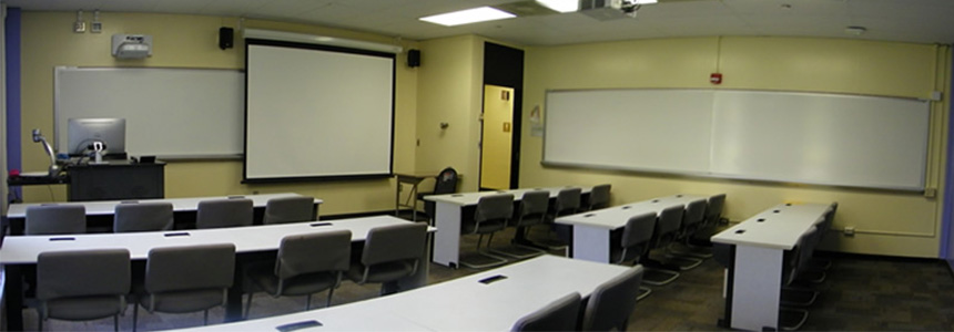 Classroom 10 of Johnston Hall