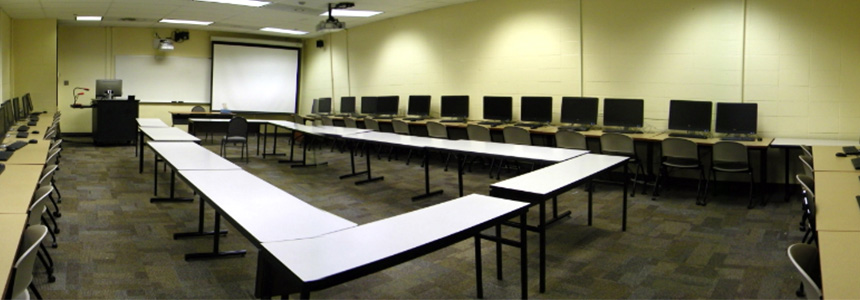 Classroom 13 of Johnston Hall