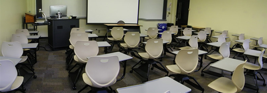 Classroom 18 of Johnston Hall