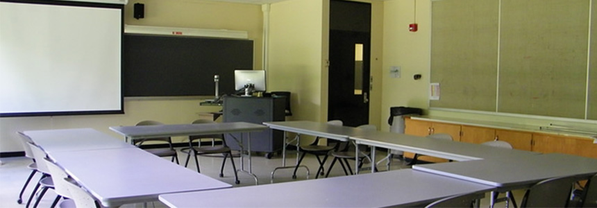 Classroom 20 of Johnston Hall
