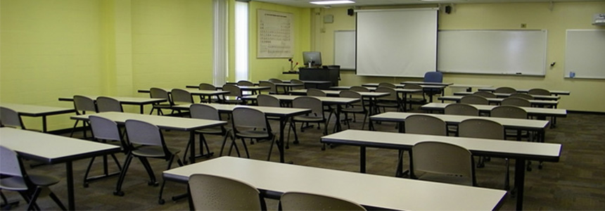 Classroom 117 of Johnston Hall