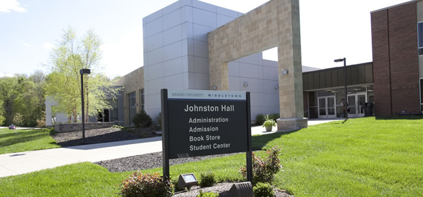 Exterior of Johnston Hall