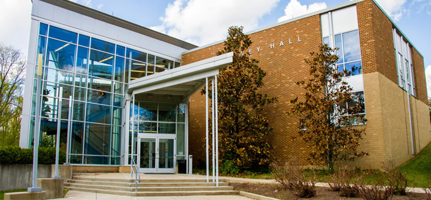 exterior view of Levey Hall