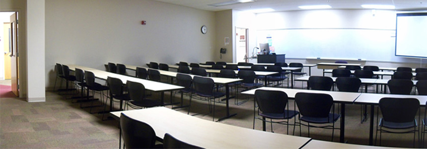 Classroom 112 of University Hall
