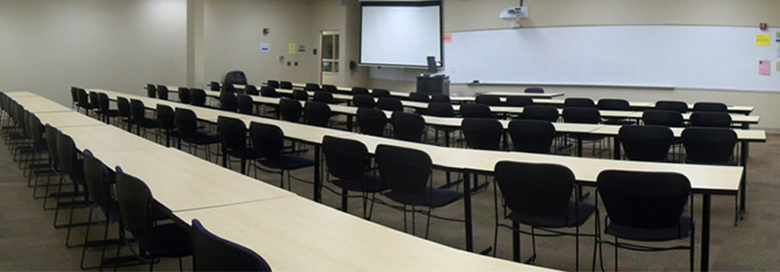 Classroom 122 of University Hall