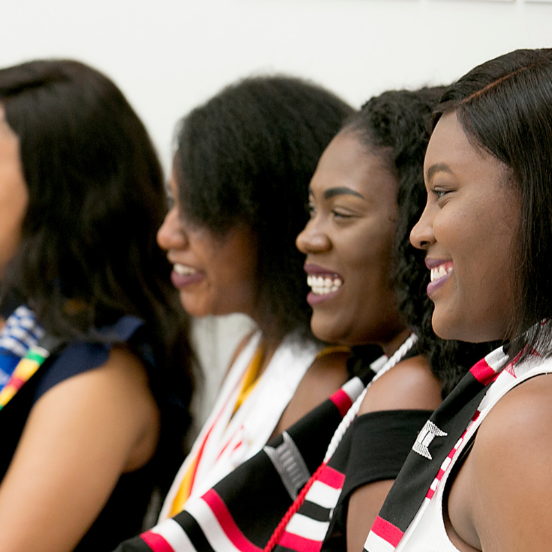 Group of women at Horizon Graduation
