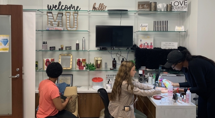 Q Nailed It Salon. black-owned business in Armstrong Student Center