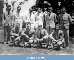 Sigma Chi 1931