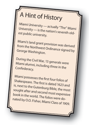 A Hint of History