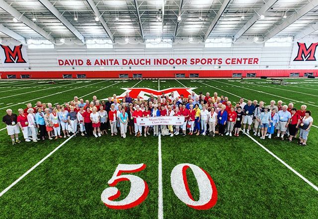 50 days until the Class of 2017 becomes the newest class of Miami alumni! Here is the Class of 1965 celebrating their 50th reunion at Alumni Weekend 2015. Countdown to Commencement with us as we welcome the Class of 2017 to the alumni family!

#CountdownToCommencement #MiamiOHcountdown #MiamiOHalum #MiamiOHgrad #MiamiOH2017