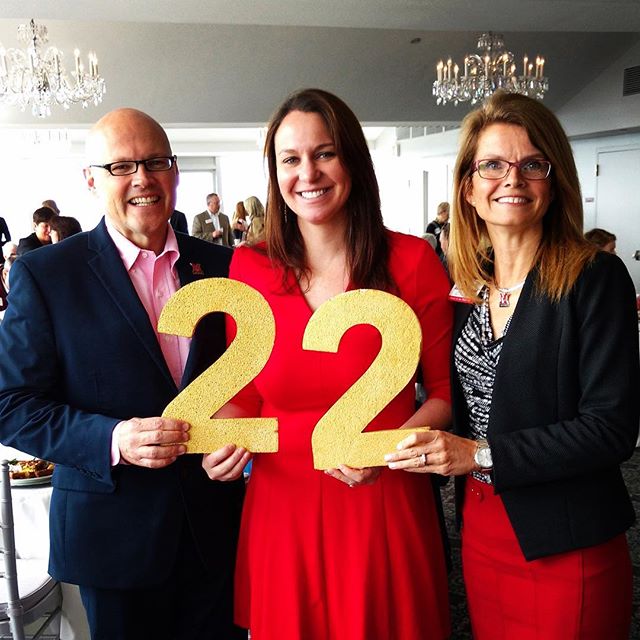 22 days to Commencement! Congratulations from Miami’s 22nd president Greg Crawford, D.C. Chapter President Vanessa McDonald ’06 and University Ambassador Renate Crawford to the Class of 2017! Let’s welcome them to the alumni family. 
#MiamiOHCountdown #MiamiOHAlum #MiamiOH #MiamiOHGrad #CountdownToCommencement